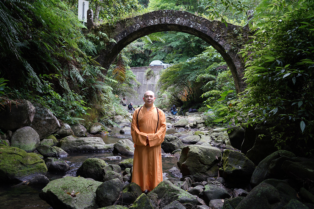 釋湛阿（Shi, Zhan-Ah）阿闍梨-於-石碇-普渡長生橋