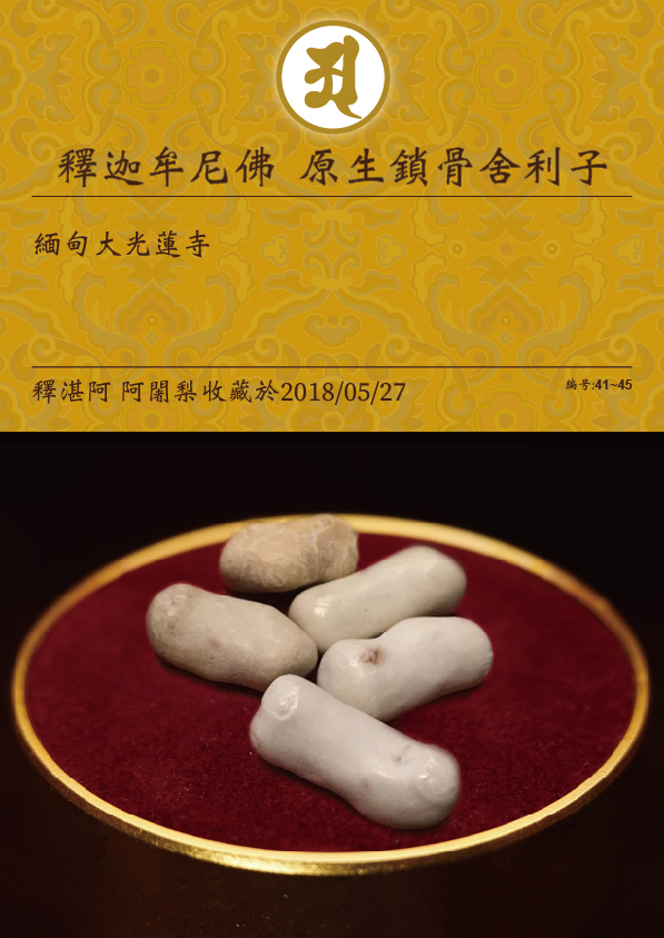 釋迦牟尼佛-虛空-如來山-阿密寺-原生-佛骨-舍利子-41-45-釋湛阿-阿闍梨-收藏